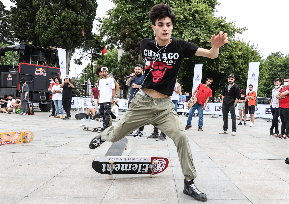 Kaykay tutkunları SPX Skate Fest'te buluştu