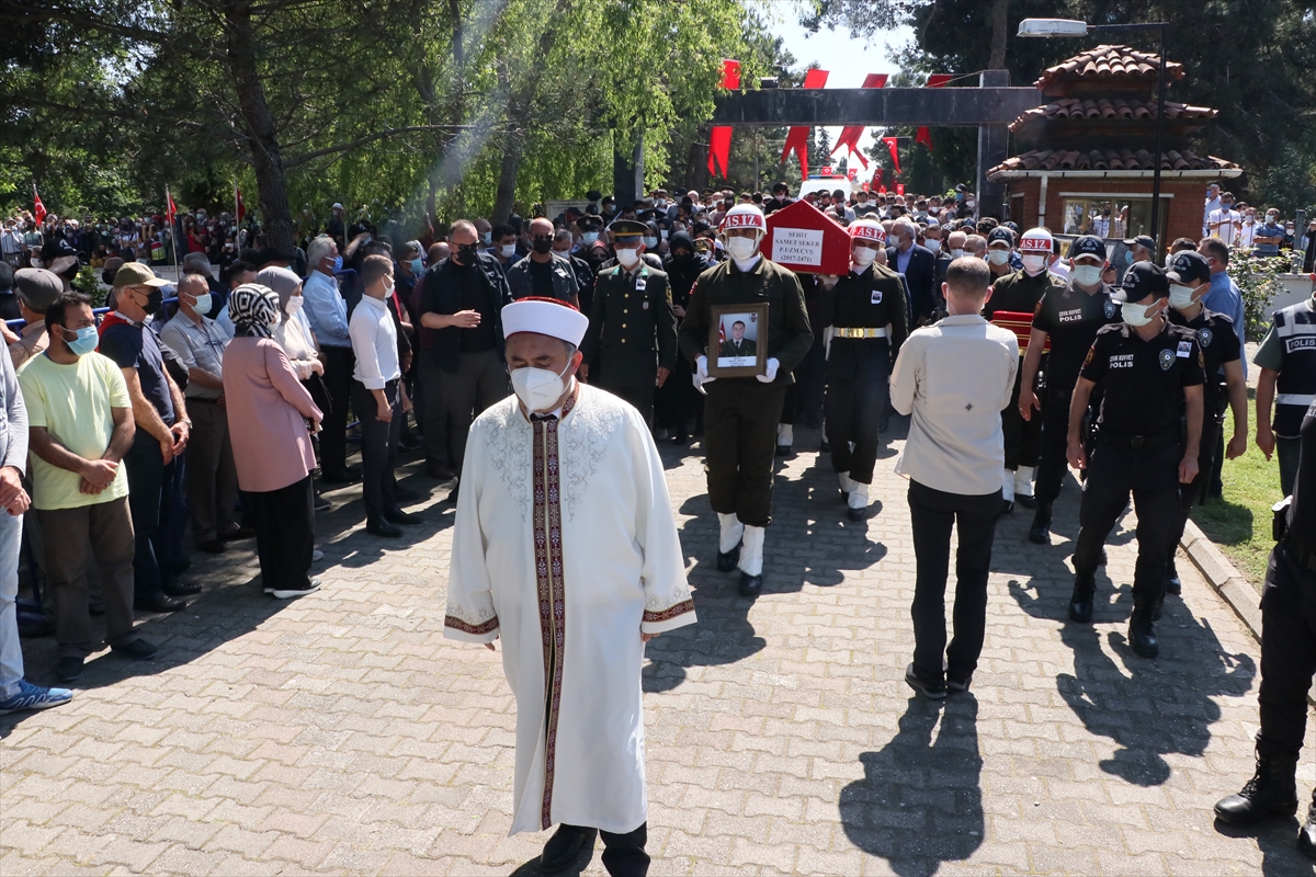 Şehit Piyade Uzman Çavuş Samet Şeker Samsun'da son yolculuğuna uğurlandı