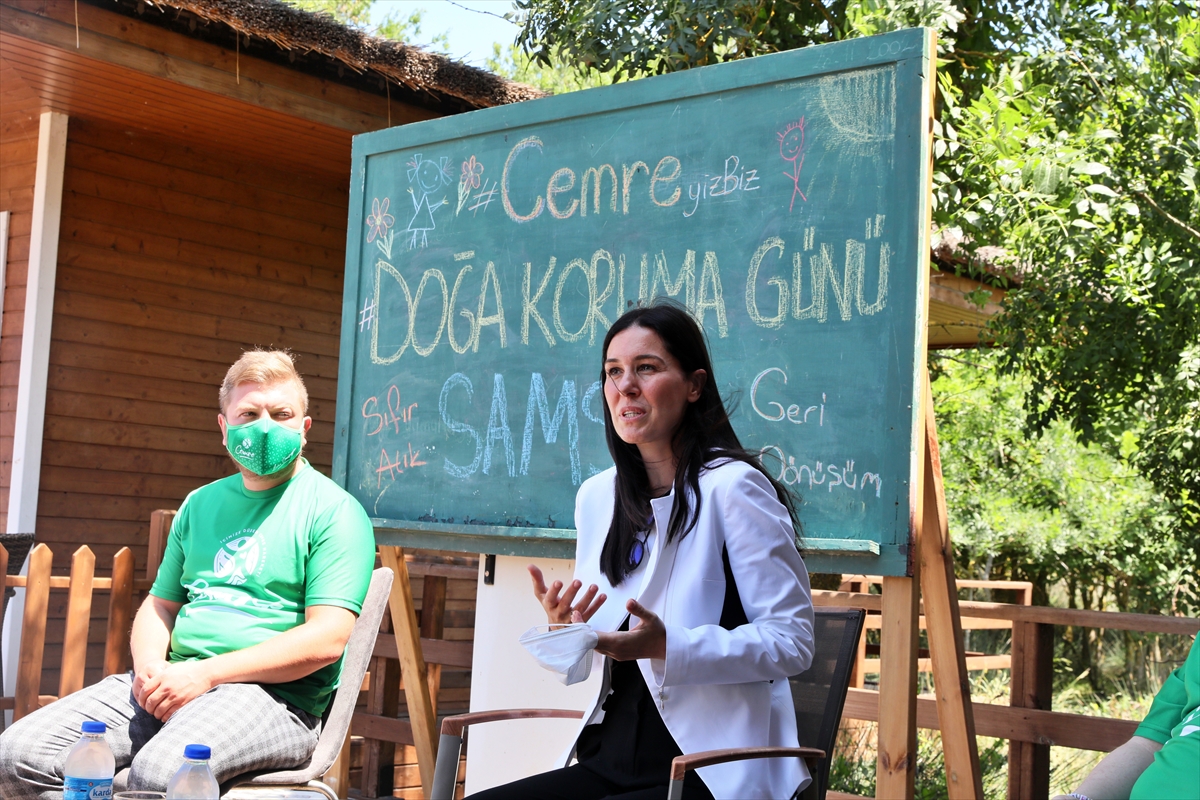 AK Partili Çiğdem Karaaslan Kızılırmak Deltası'nda “Cemre”lerle bir araya geldi