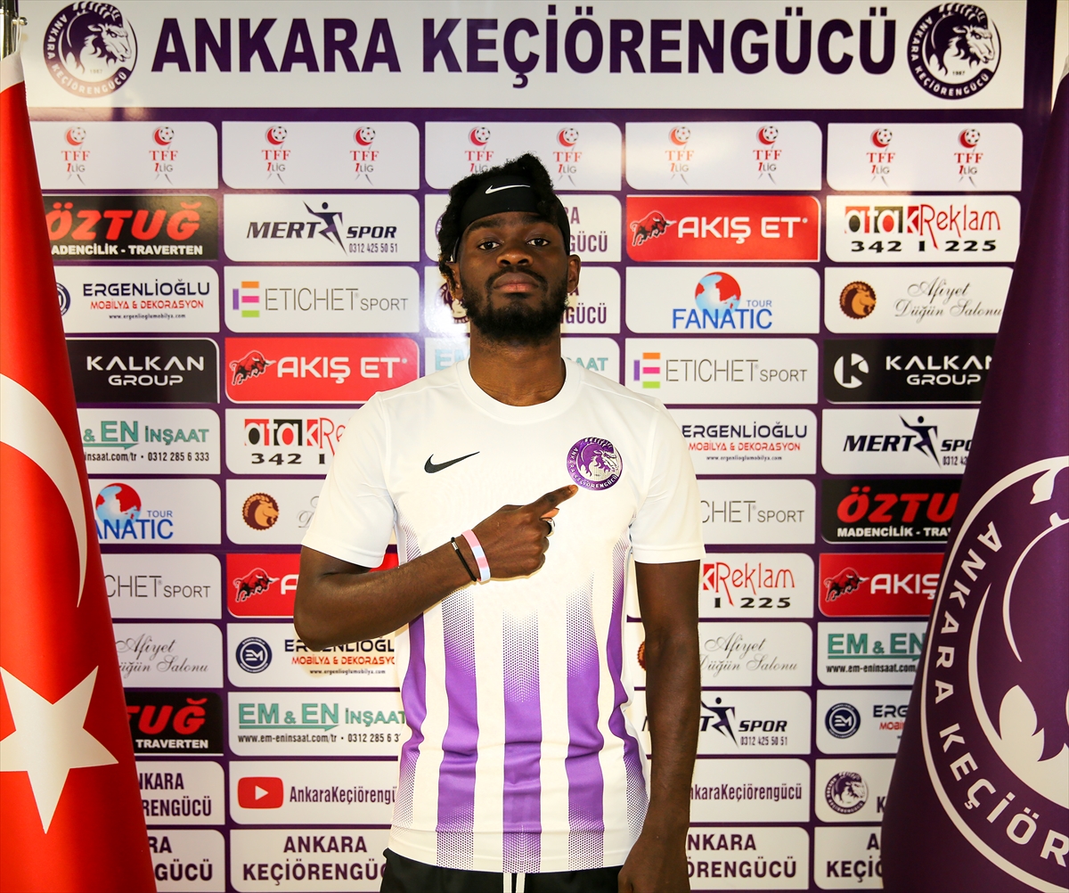 Ankara Keçiörengücü, Fransız futbolcu Nzeza ile sözleşme imzaladı