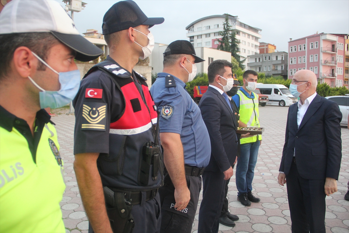 İçişleri Bakan Yardımcısı Erdil, Giresun'da trafik denetimine katıldı: