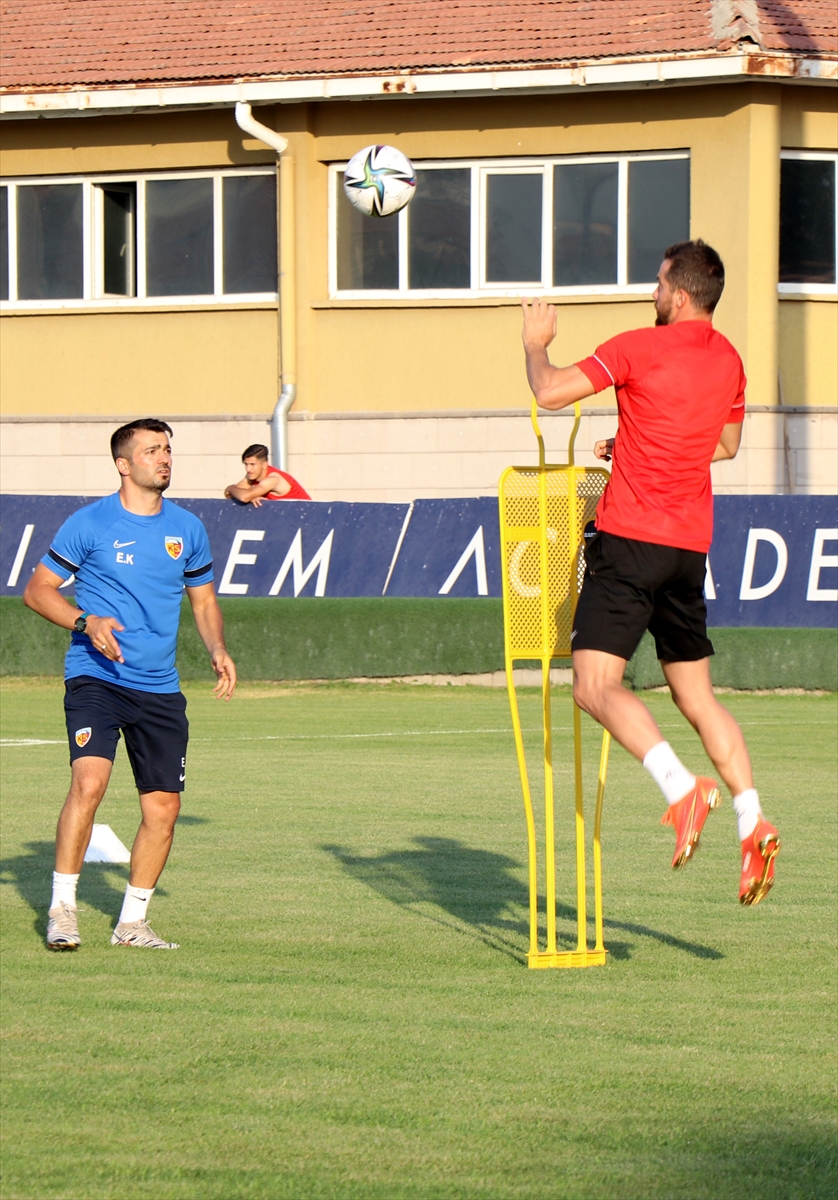 Kayserispor yeni sezon hazırlıklarını sürdürdü