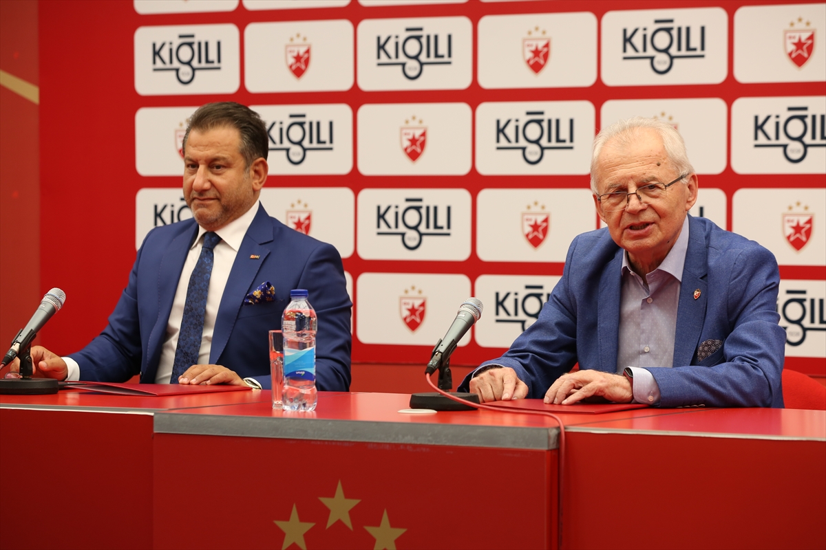 Kiğılı, Sırbistan'ın Kızılyıldız futbol takımına sponsor oldu