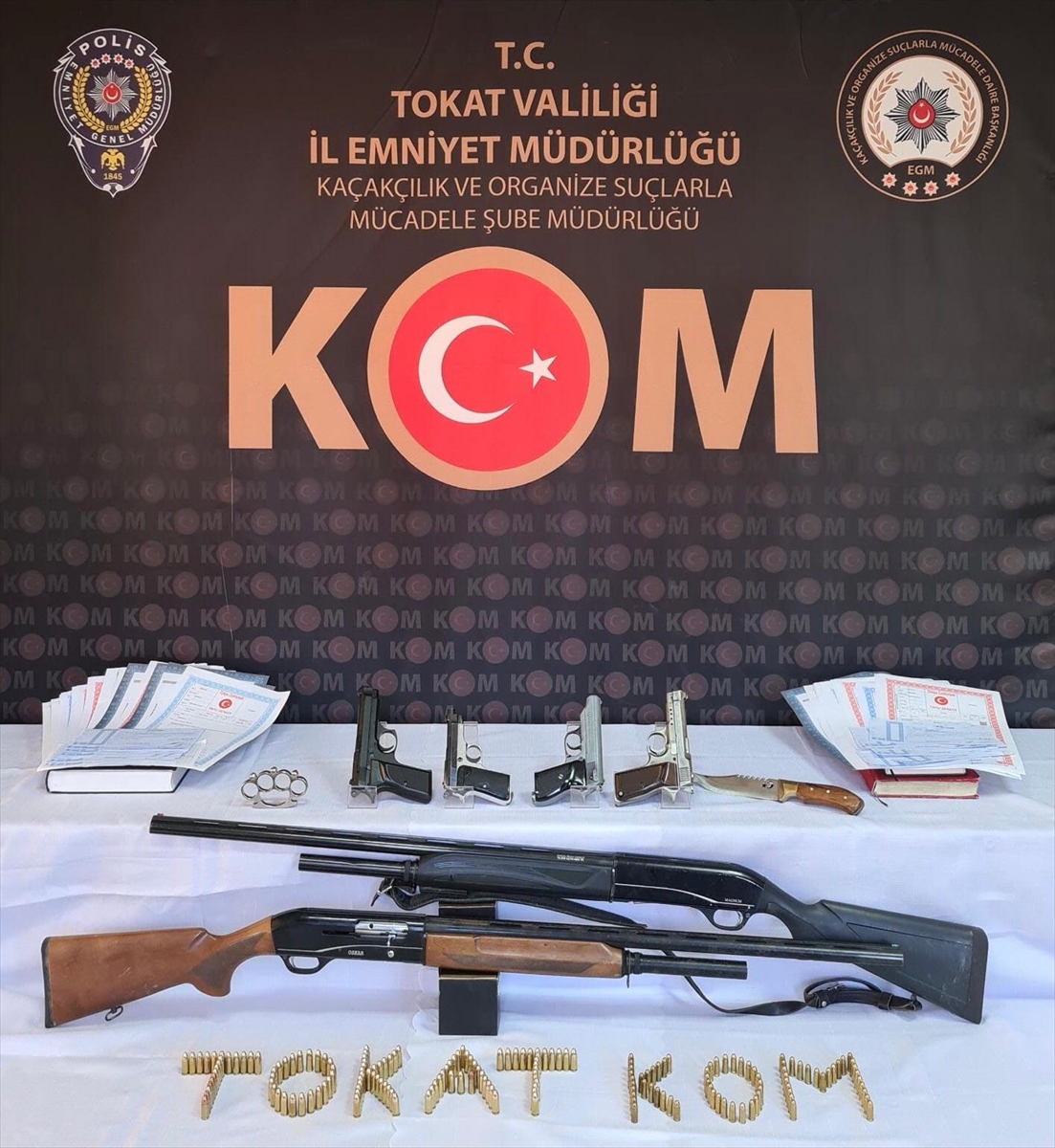 Tokat'ta tefecilik operasyonunda gözaltına alınan 5 şüpheli tutuklandı