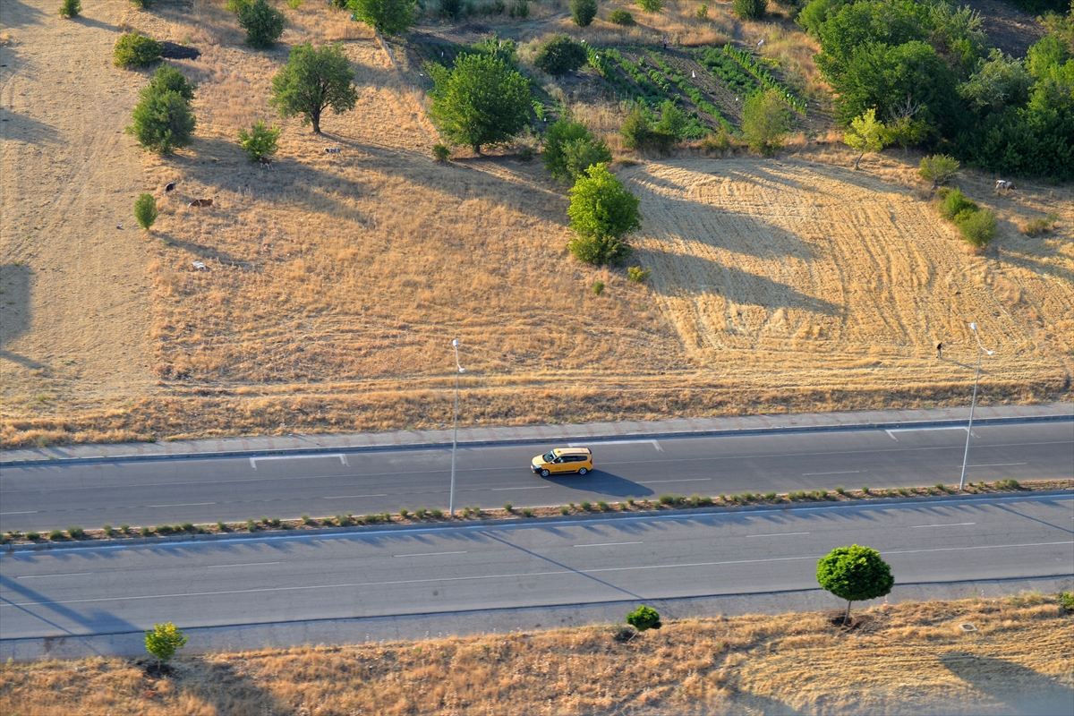 Tunceli'de bayram tatili dönüş trafiği helikopterle denetlendi