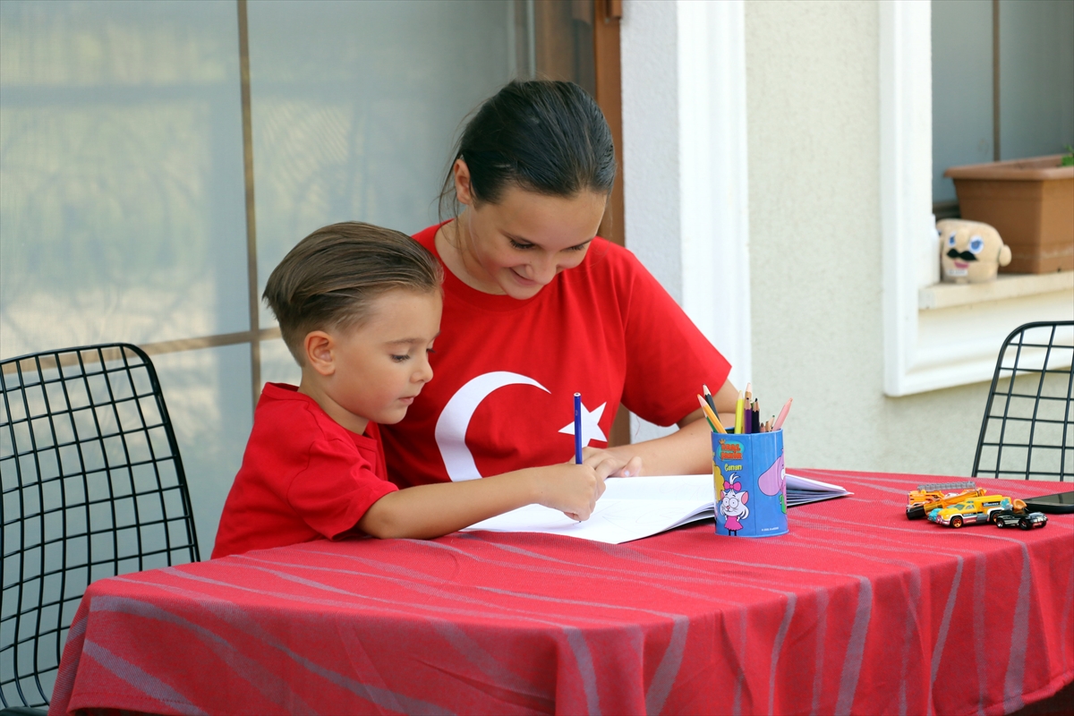 Yalovalı 5 yaşındaki Vatan Yıkılmaz, 15 Temmuz'un hatırasını adında gururla taşıyor