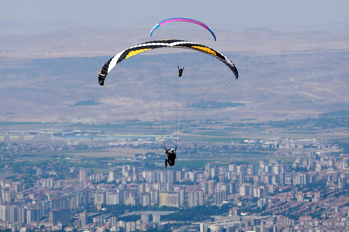 12. Ali Dağı Yamaç Paraşütü Mesafe Şampiyonası, Kayseri'de başladı