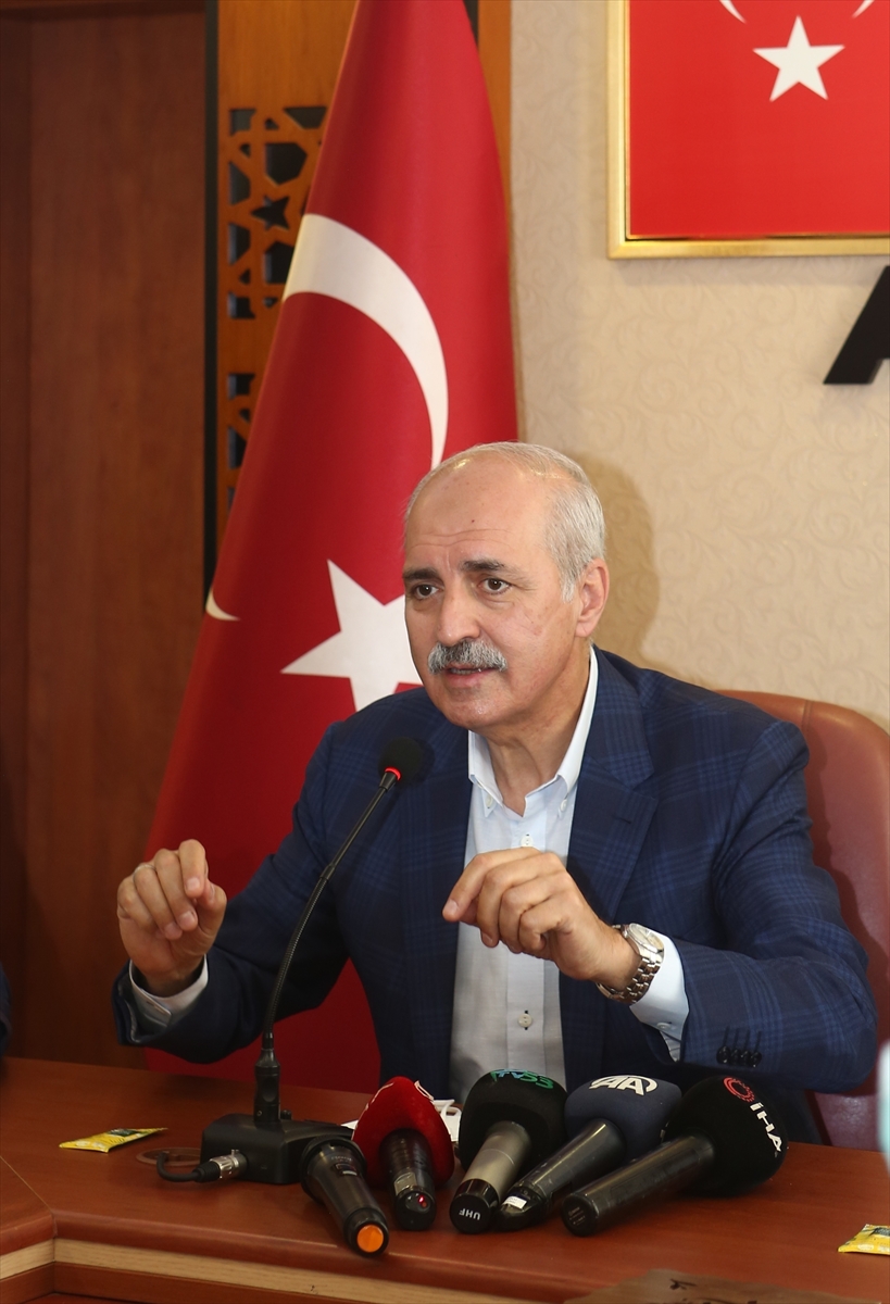 AK Parti Genel Başkanvekili Numan Kurtulmuş başkanlığında heyet Rize'de