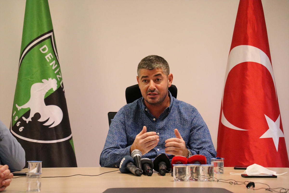 Denizlispor Kulübü Başkanı Uz, transfer yasağını kaldırıp, kadroya takviye yapmak istediklerini söyledi