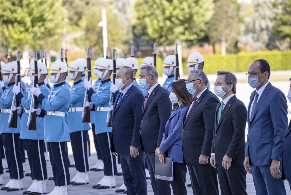 Cumhurbaşkanı Erdoğan Etiyopya Başbakanı Ahmed'i resmi törenle karşıladı