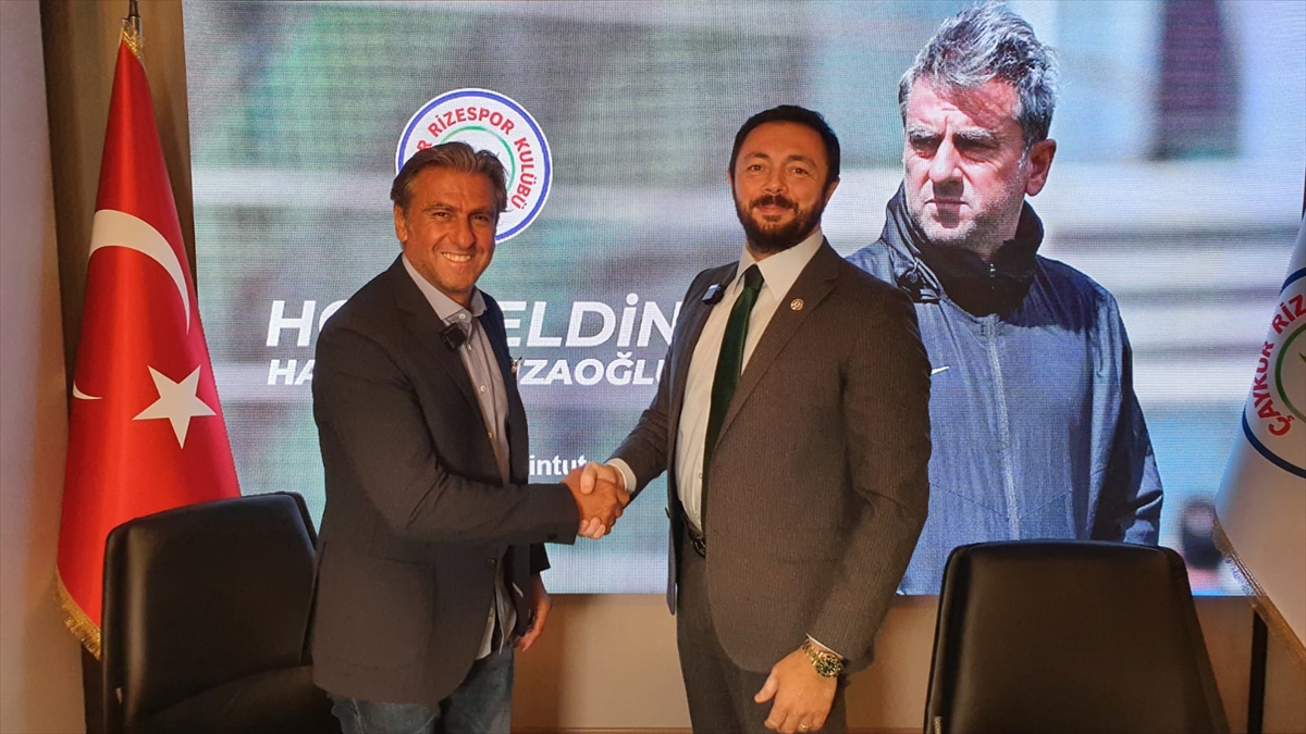 Çaykur Rizespor'un yeni teknik direktörü Hamza Hamzaoğlu oldu