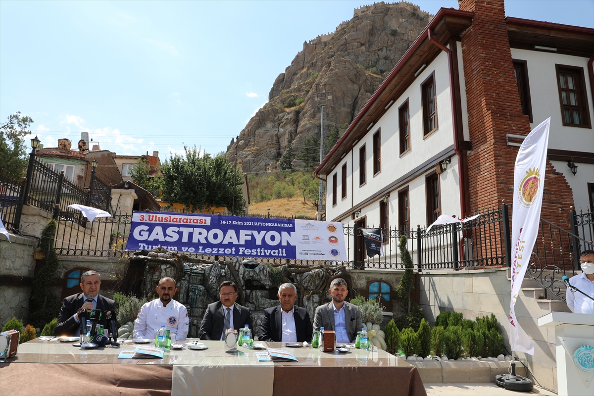 Gastro Afyon Turizm ve Lezzet Festivalinin 3'sü düzenlenecek