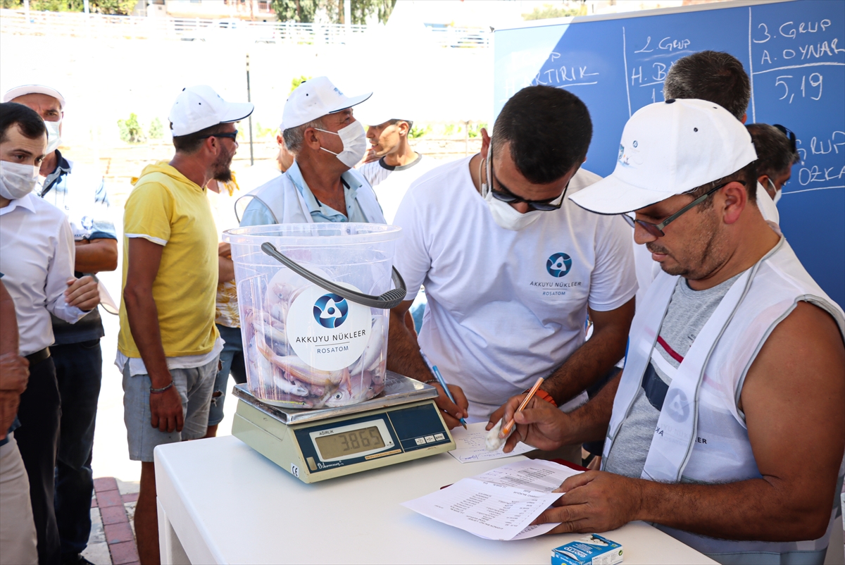 Mersin'de “Akkuyu Olta Balıkçılığı Yarışması” düzenlendi