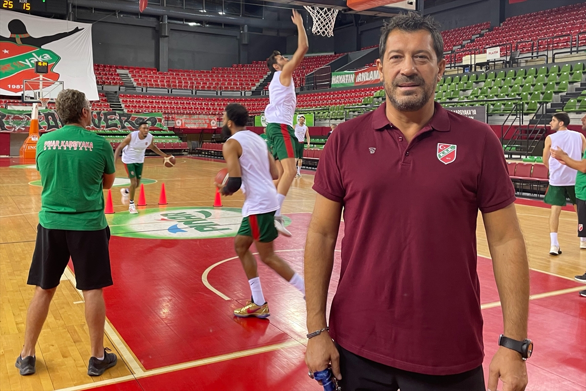 Pınar Karşıyaka Başantrenörü Sarıca, yeni sezon için hedeflerini açıkladı: