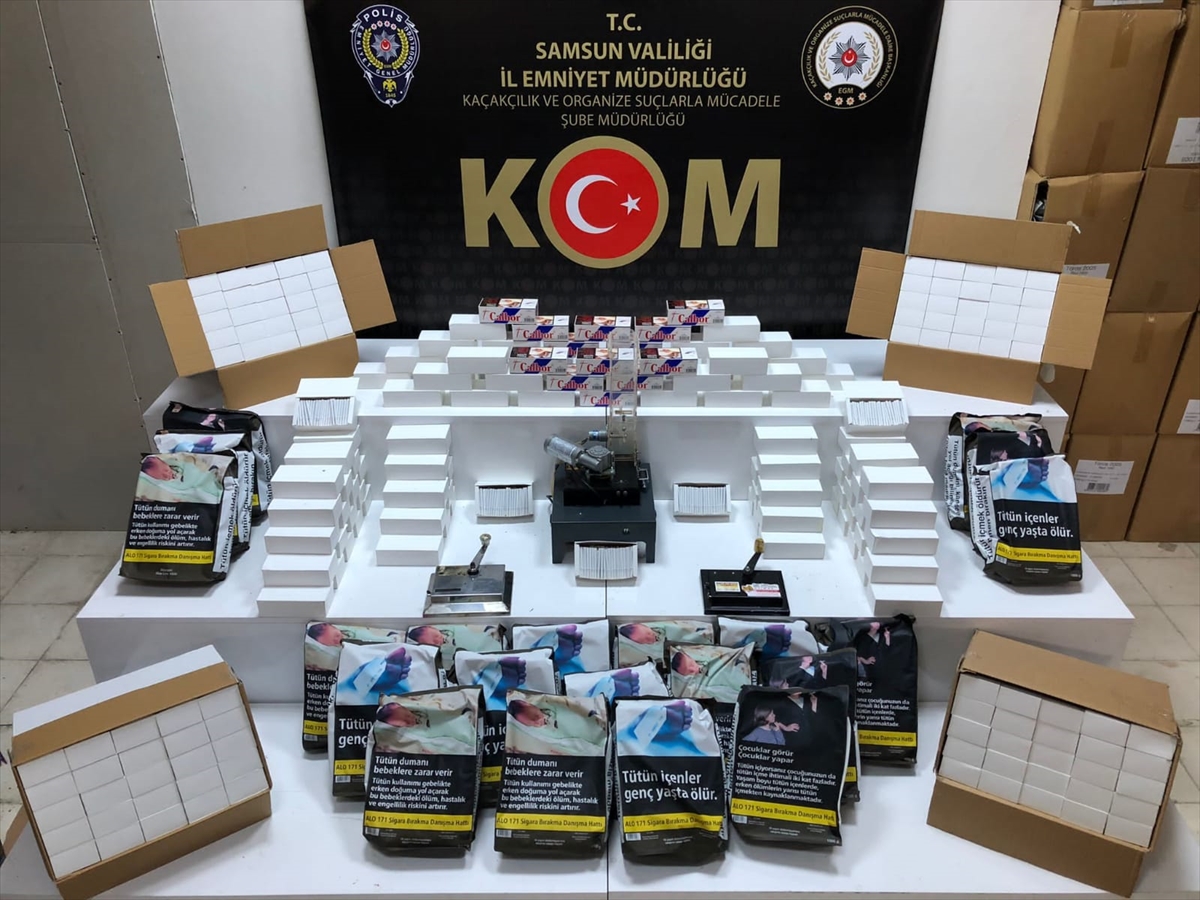 Samsun'da kaçakçılık operasyonunda bir şüpheli yakalandı