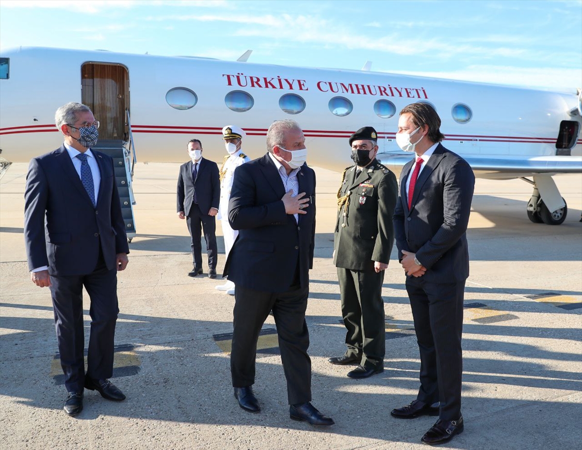 TBMM Başkanı Şentop resmi ziyaret için İspanya'ya geldi