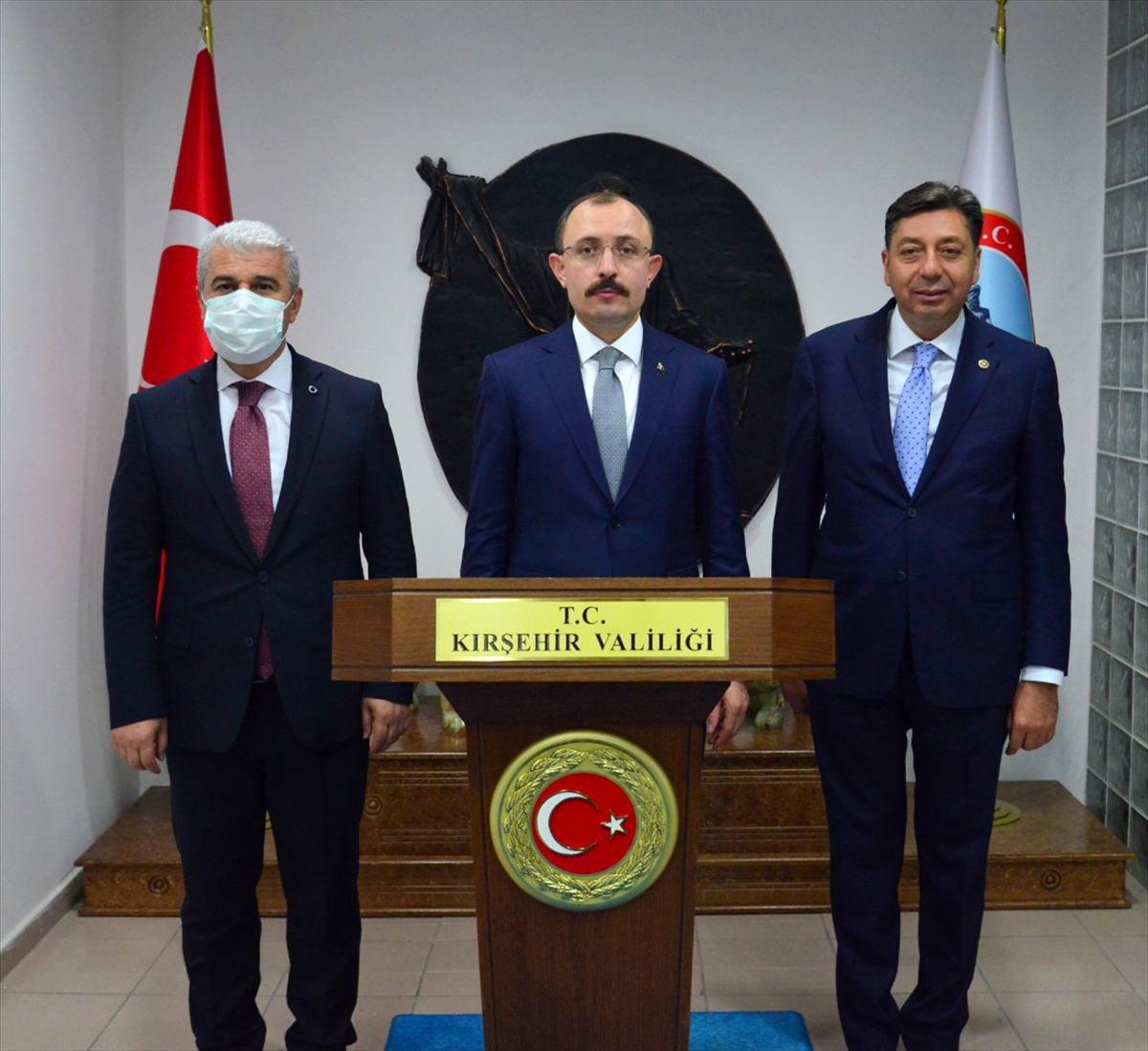 Ticaret Bakanı Mehmet Muş, Kırşehir Valiliğini ziyaret etti