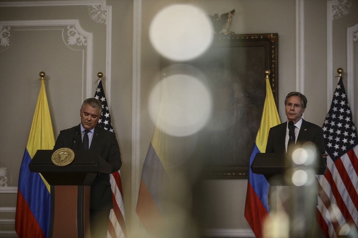 ABD Dışişleri Bakanı Blinken, Kolombiya'yı ziyaret etti