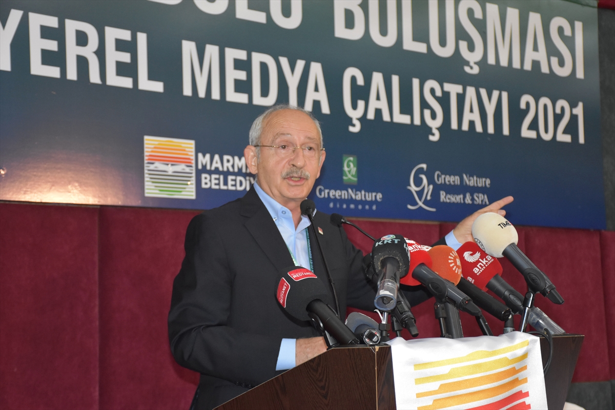 CHP Genel Başkanı Kılıçdaroğlu, Muğla'da Yerel Medya Çalıştayı'nda konuştu: