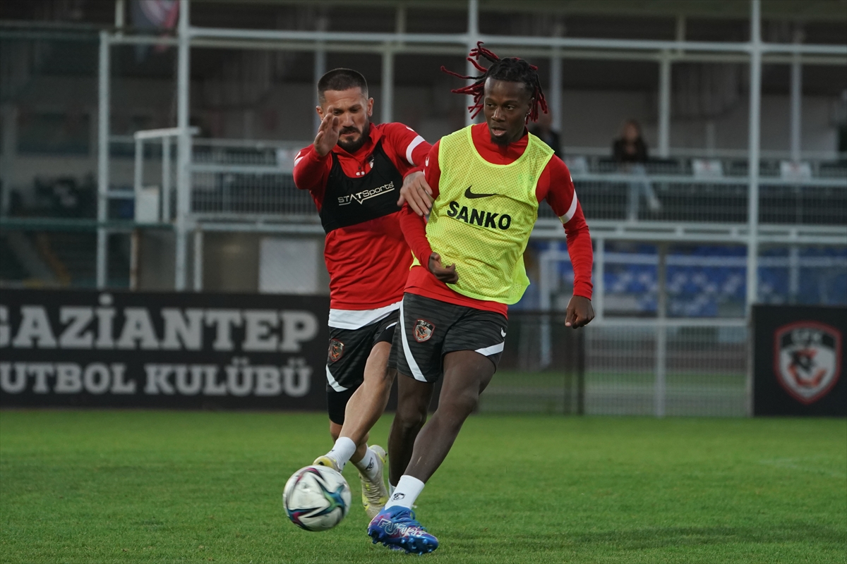 Gaziantep FK, Giresunspor maçının hazırlıklarını sürdürdü
