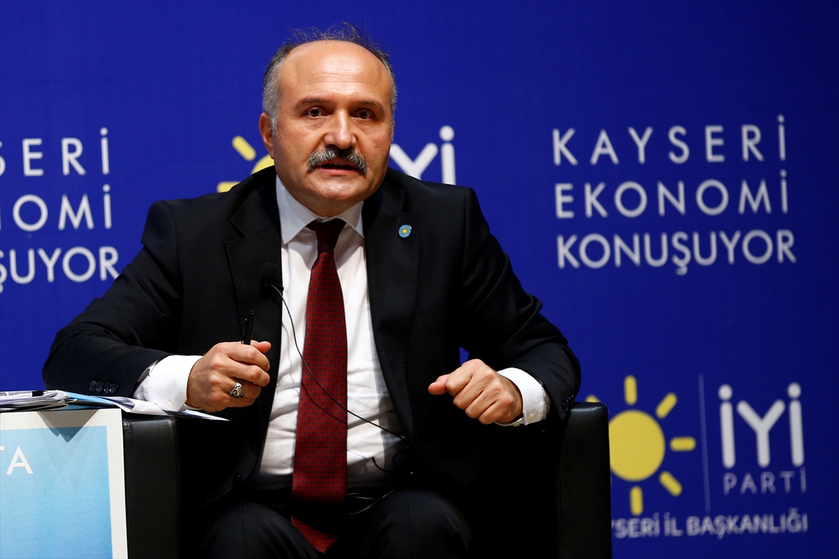 İYİ Parti Grup Başkanı Tatlıoğlu, Kayseri'de konuştu: