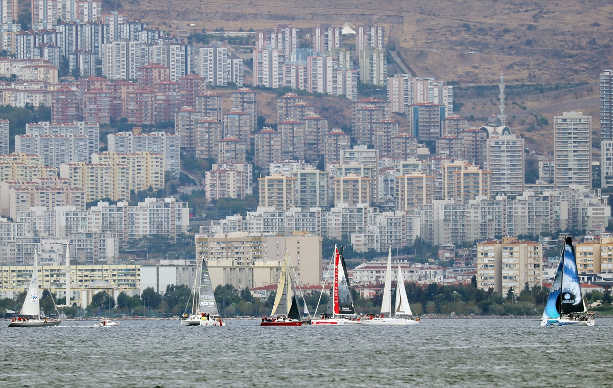 İzmir Arkas Körfez Yarışı'nda ilk gün tamamlandı