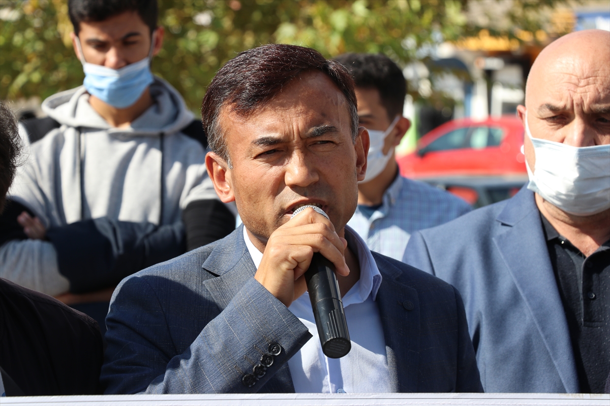 Karabük'te Çin'in “Doğu Türkistan politikası” protesto edildi