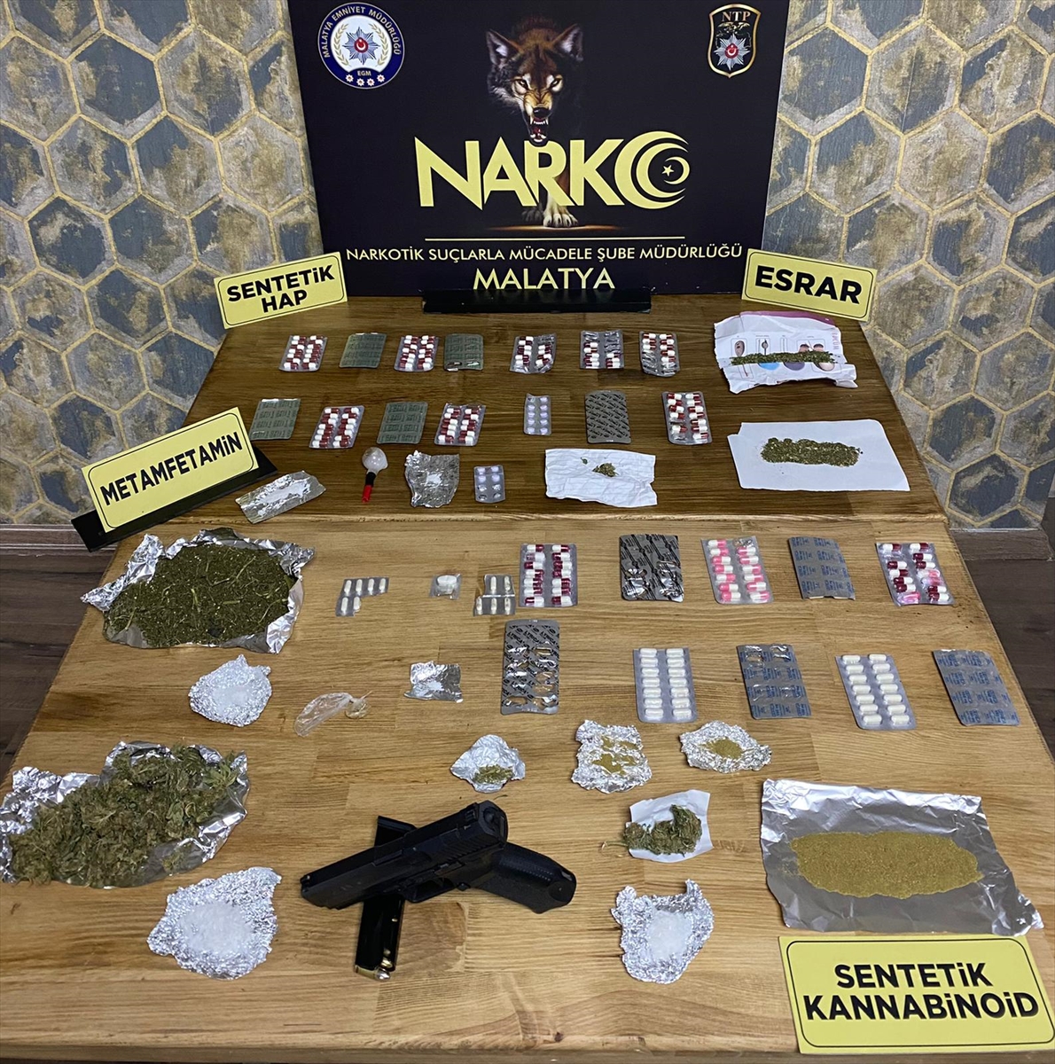 Malatya merkezli 3 ilde uyuşturucu operasyonunda 21 zanlı gözaltına alındı
