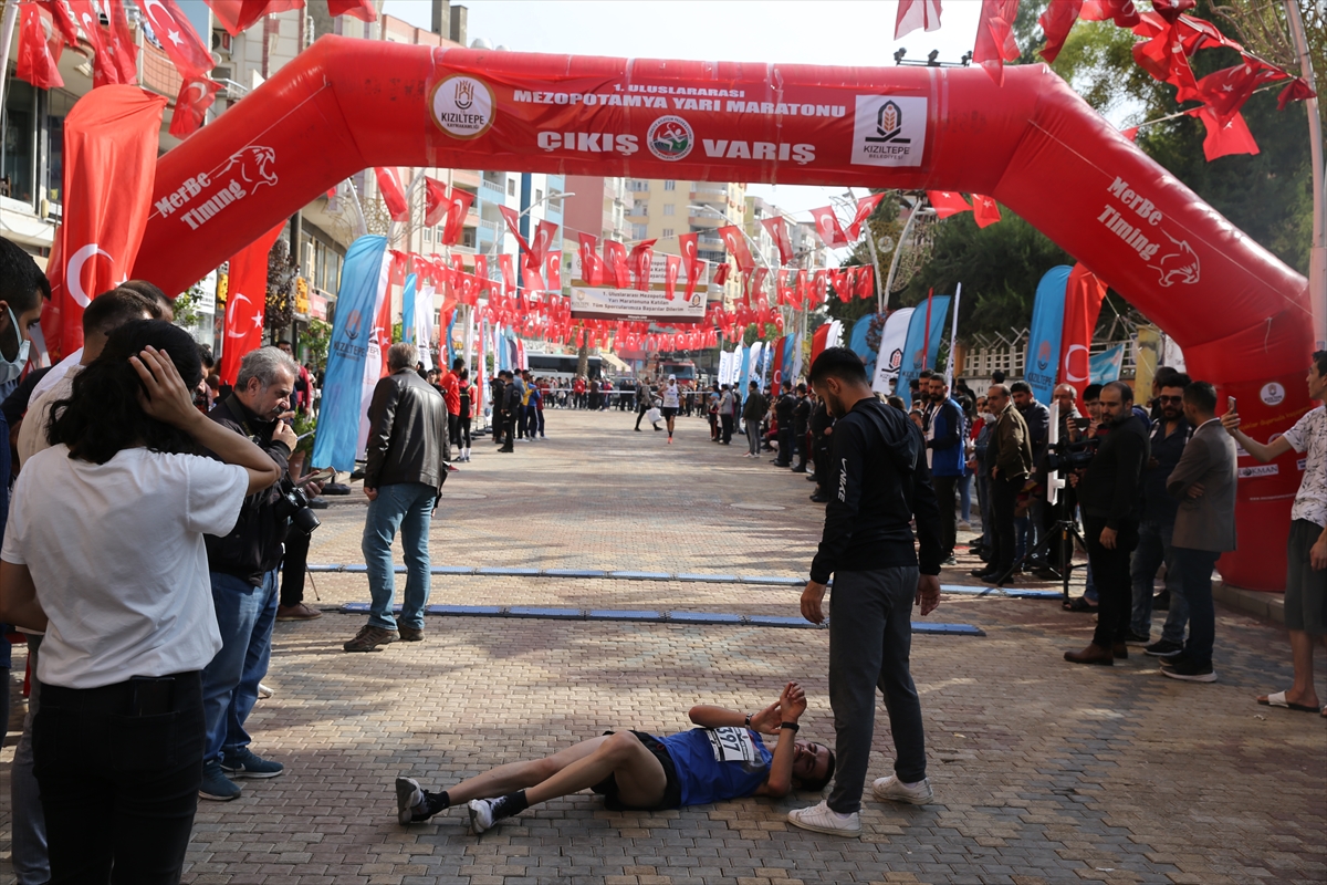 Mardin'de “Uluslararası 1. Mezopotamya Yarı Maraton Koşusu” düzenlendi