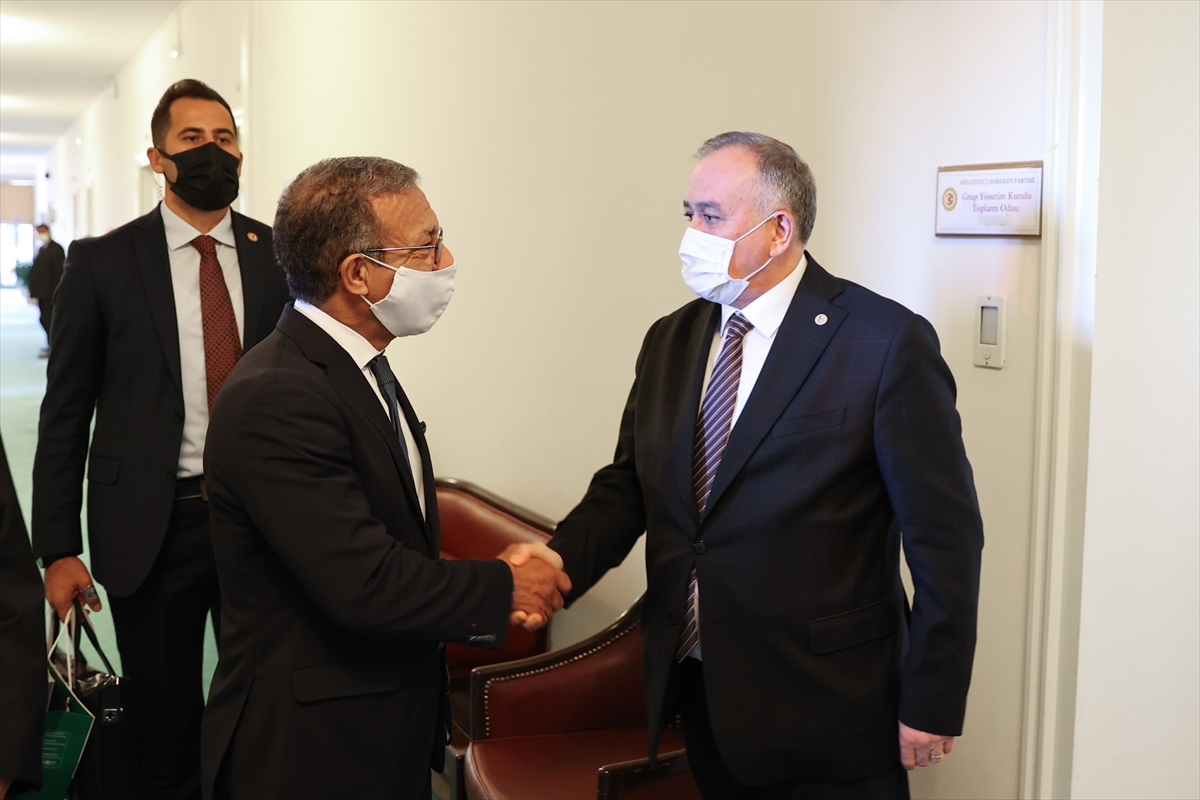PAB Başkanı Pacheco, Mecliste CHP, HDP, MHP ve İYİ Parti heyetleriyle görüştü