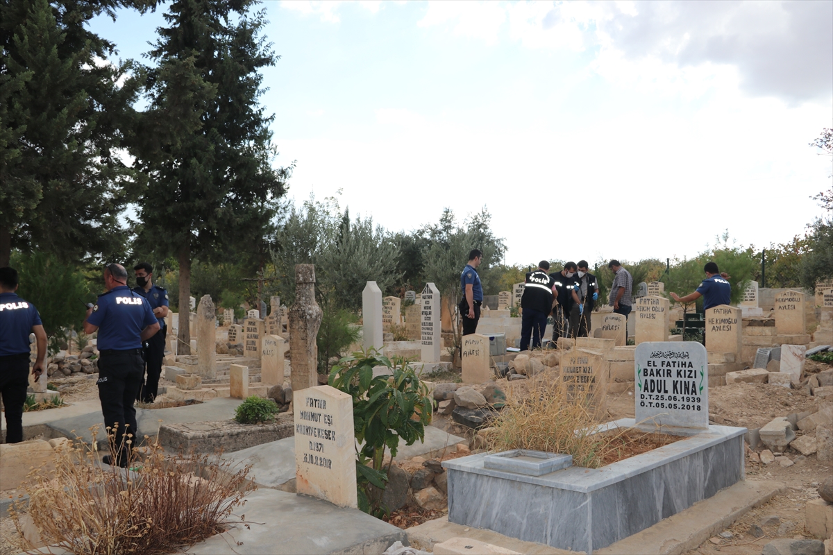 Şanlıurfa'da mezarlıkta çanta içerisinde bebek cesedi bulundu