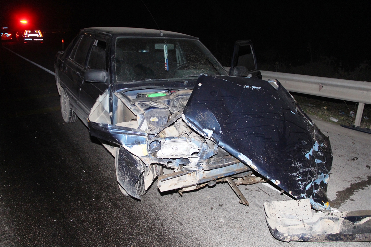 Amasya'da zincirleme trafik kazasında 3 kişi yaralandı