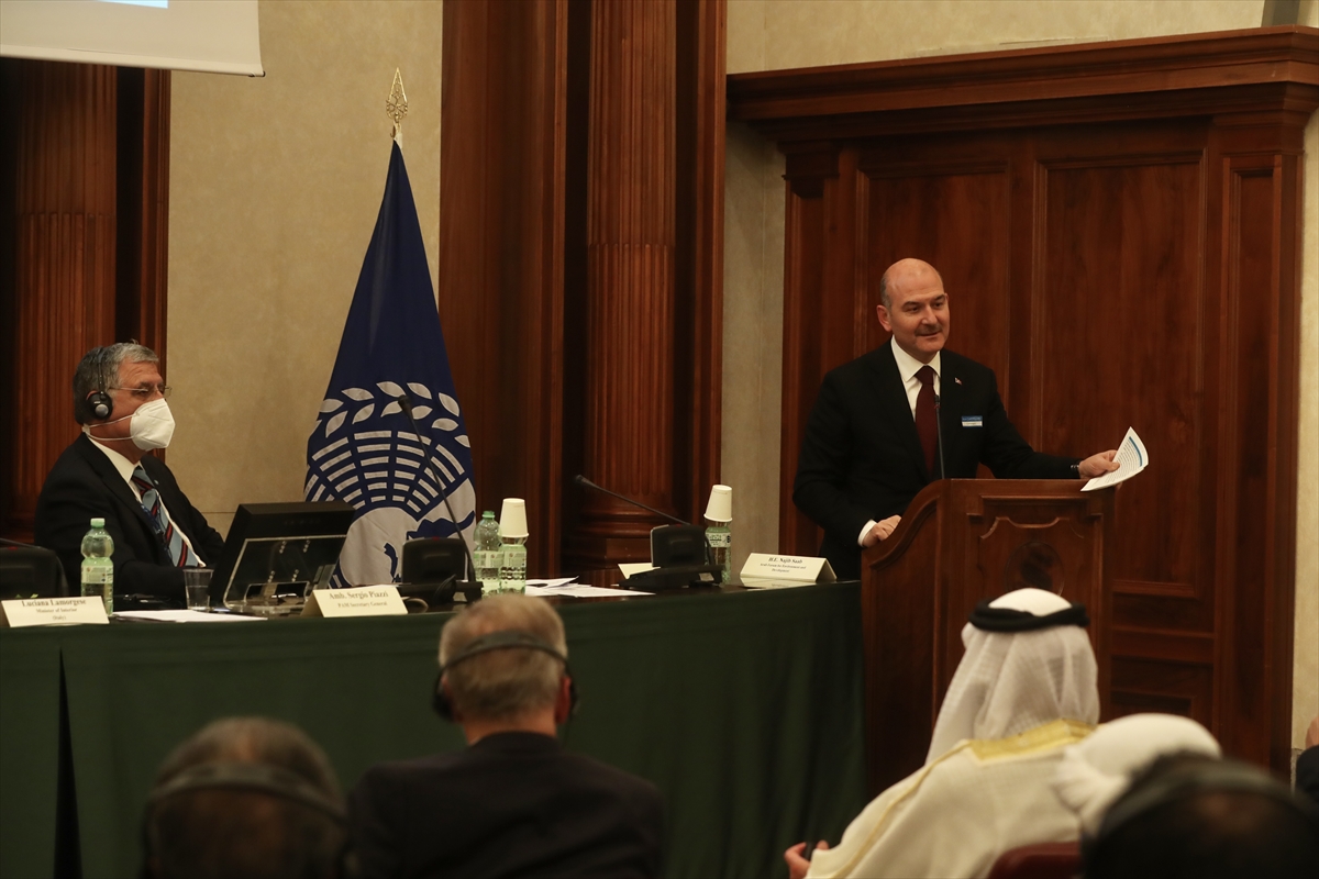 Bakan Soylu'dan KADES'i ödüle layık gören Akdeniz Parlamenterler Asamblesi'ne teşekkür: