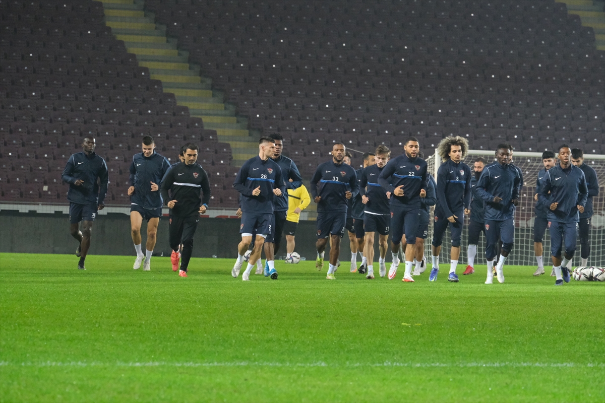 Hatayspor, Eyüpspor maçının hazırlıklarını tamamladı