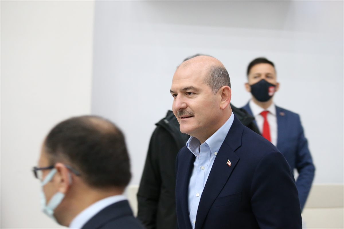 İçişleri Bakanı Soylu, Hatay'da İl Güvenlik Toplantısı'na katıldı