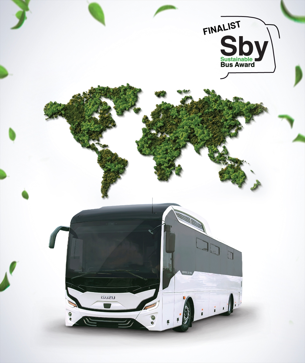Isuzu Interliner CNG, uluslararası “Sustainable Bus” yarışmasında “Yılın Otobüsü” seçildi