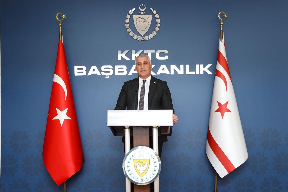 KKTC'de UBP-DP koalisyon hükümetinin ilk Bakanlar Kurulu toplantısı yapıldı