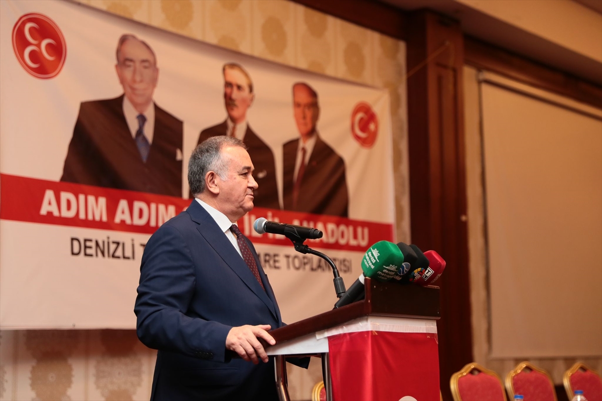 MHP'li Akçay, Denizli'de “Adım Adım 2023, İl İl Anadolu” Toplantısı'nda konuştu: