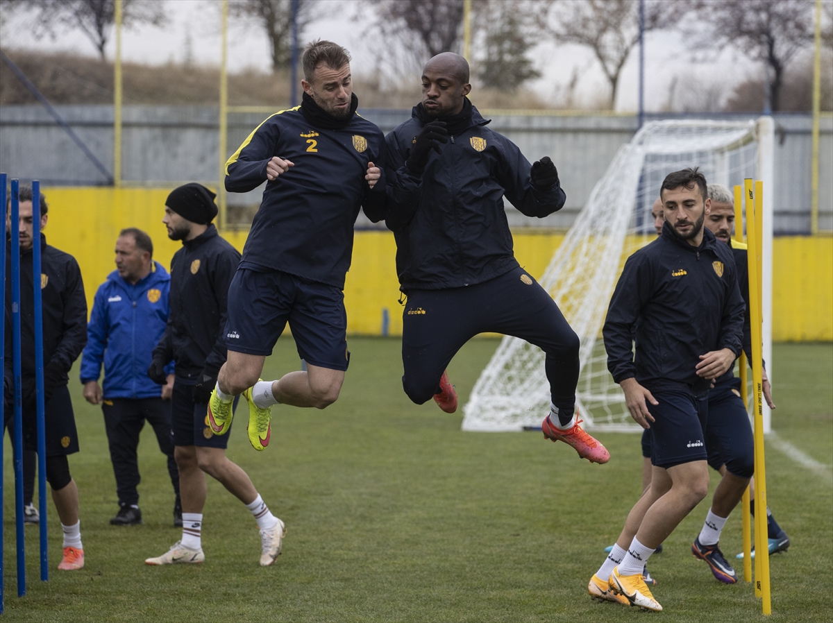 MKE Ankaragücü, Altınordu maçı hazırlıklarını sürdürdü