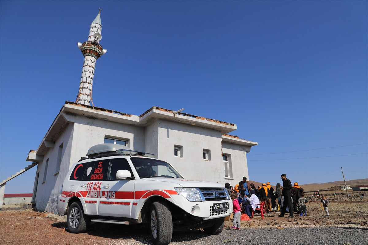 Şanlıurfa'da mevsimlik tarım işçilerini aşılama çalışmaları sürüyor