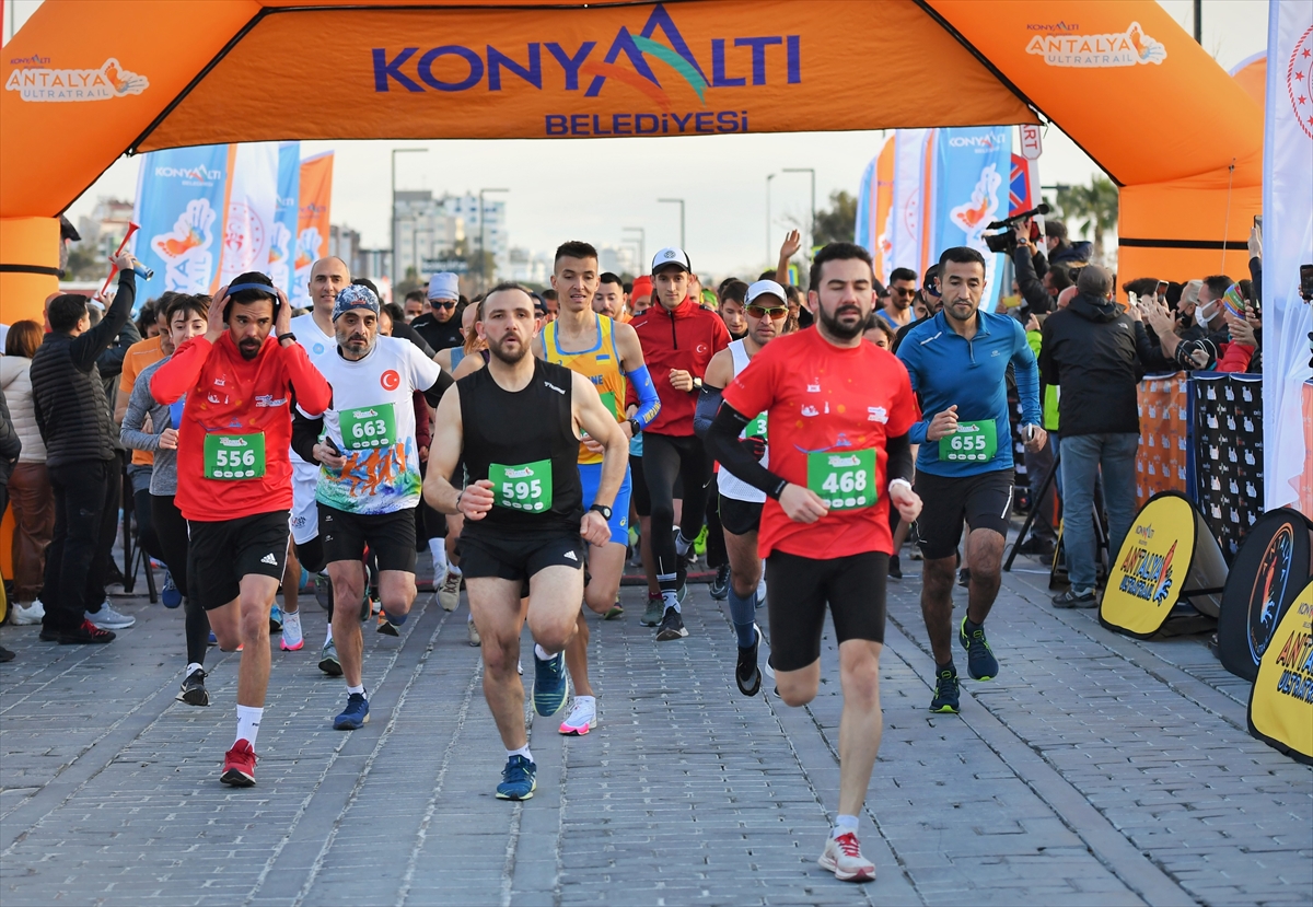 Antalya Ultra Trail Maratonu tamamlandı