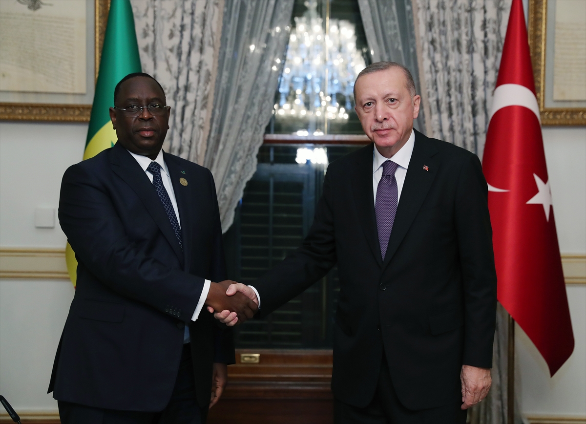 Cumhurbaşkanı Erdoğan, Senegal Cumhurbaşkanı Sall ile görüştü