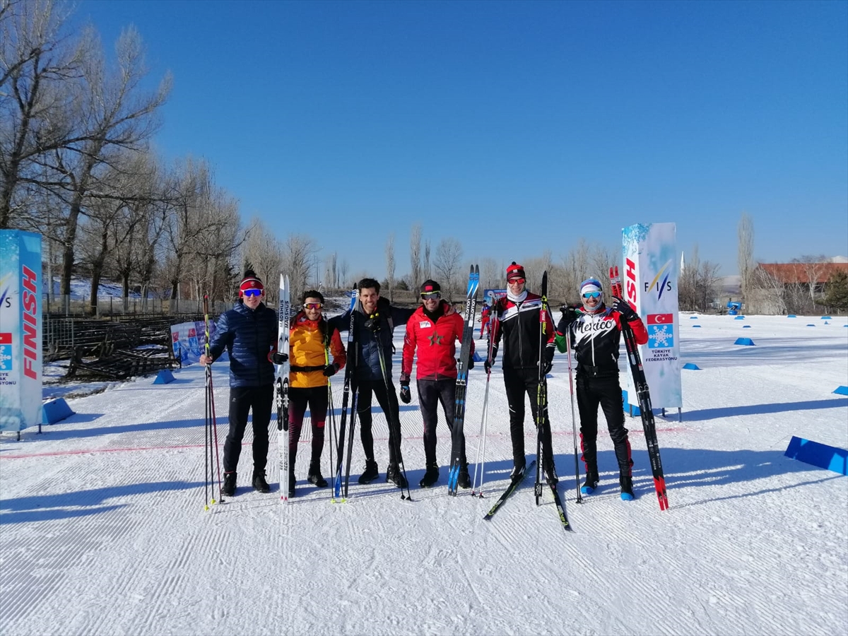 Erzurum'da Kayaklı Koşu Uluslararası FIS Yarışması sona erdi