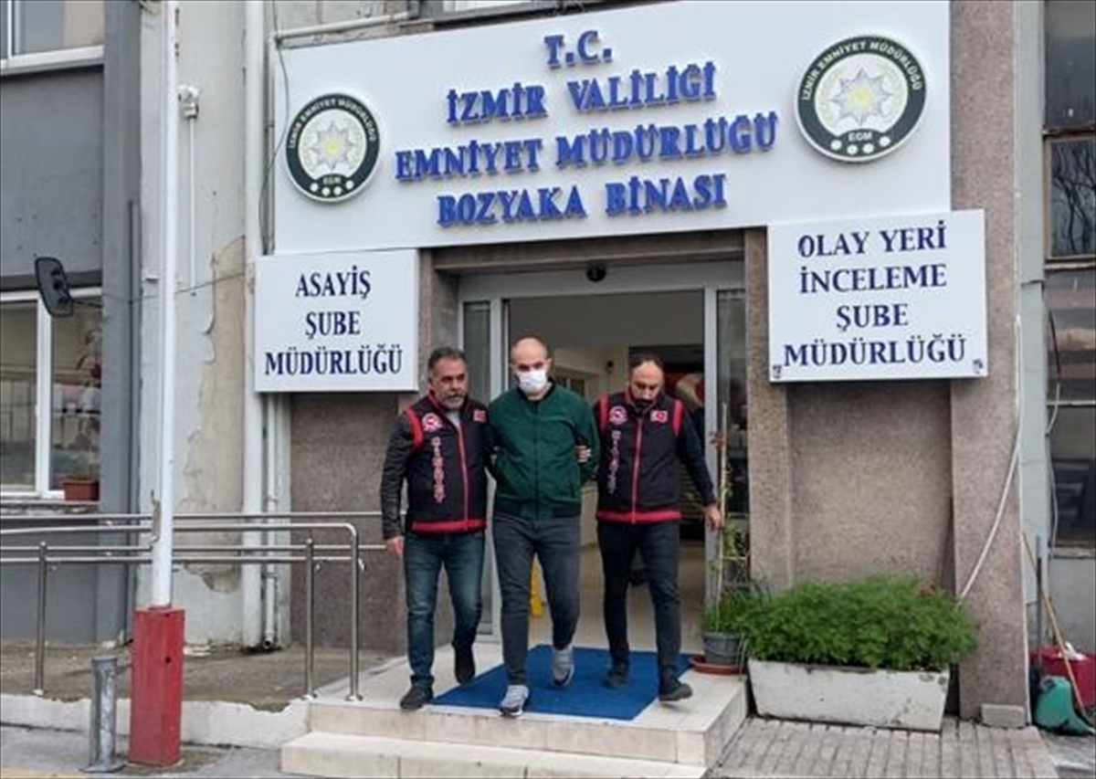 İzmir'de 6 yıldır aranan cinayet zanlısı, eşiyle buluşunca yakalandı