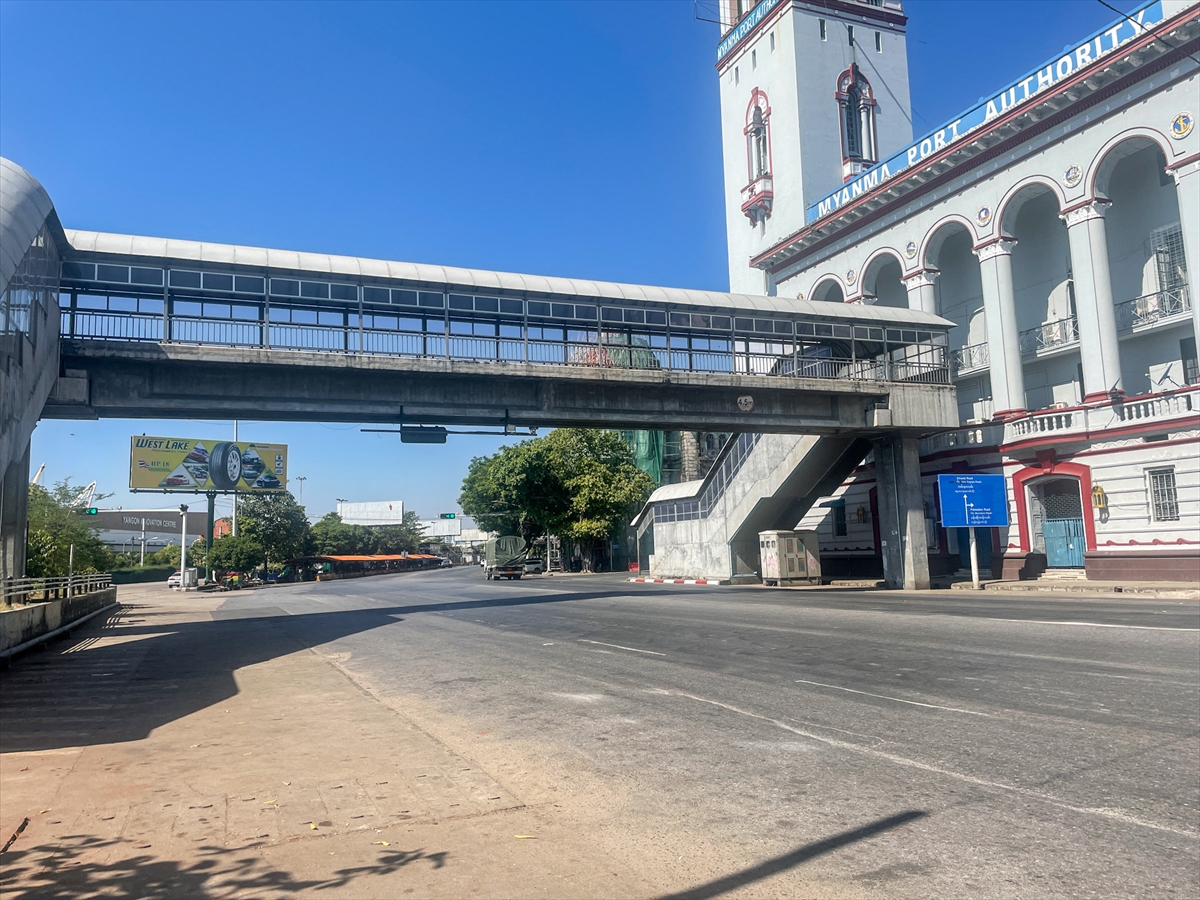 Myanmar'da darbe karşıtları, ülke genelinde “sessiz grev” başlattı