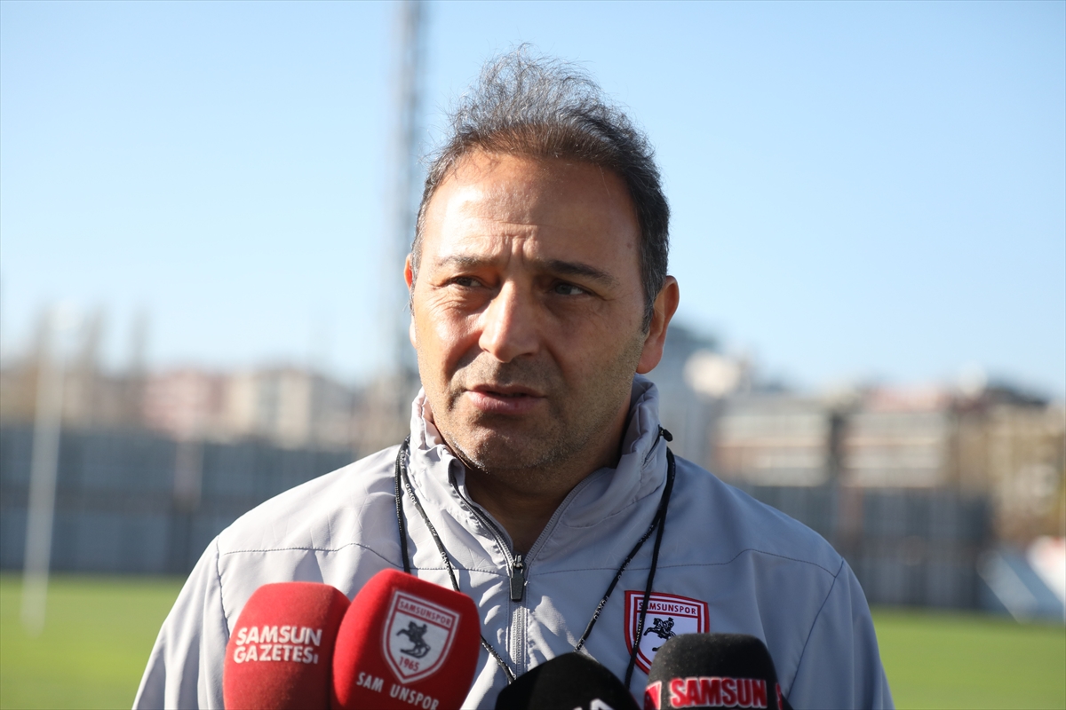 Samsunspor'da hedef ilk yarının son 5 maçını kazanmak