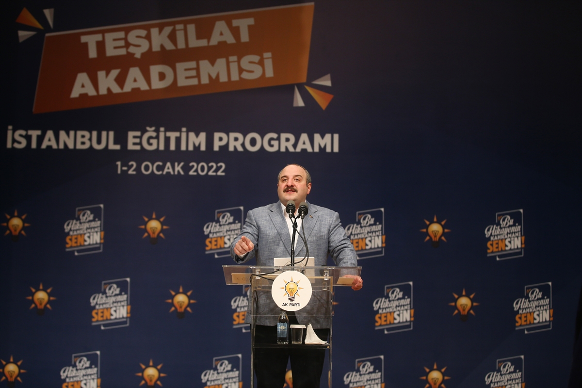 Bakan Varank AK Parti Teşkilat Akademisi İstanbul Eğitim Programı'nda konuştu: