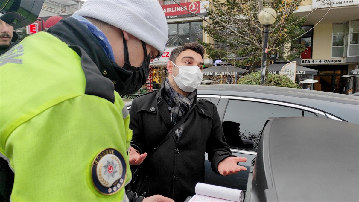 Ataşehir'de elektrikli scooter denetimi