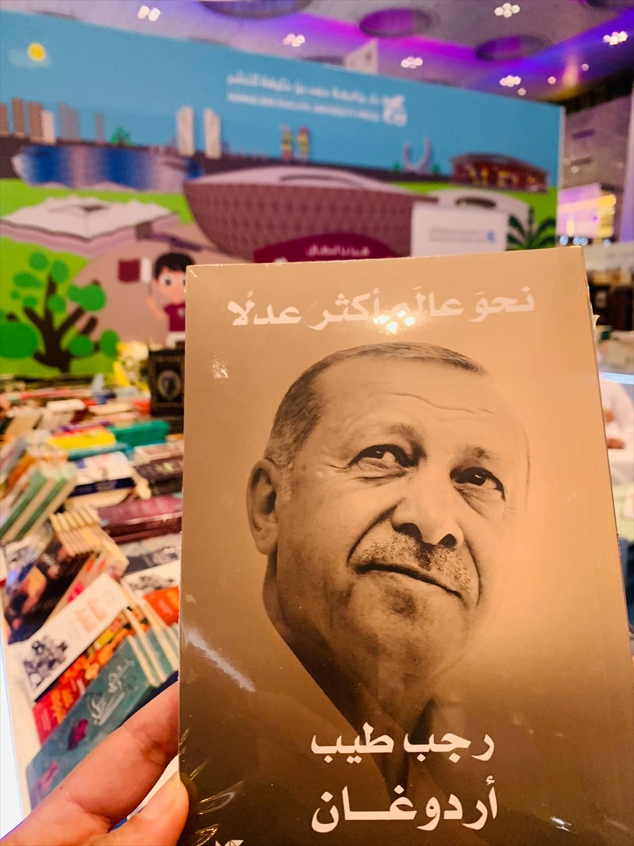 Cumhurbaşkanı Erdoğan'ın kitabı 31. Doha Uluslararası Kitap Fuarı'nda büyük ilgi gördü