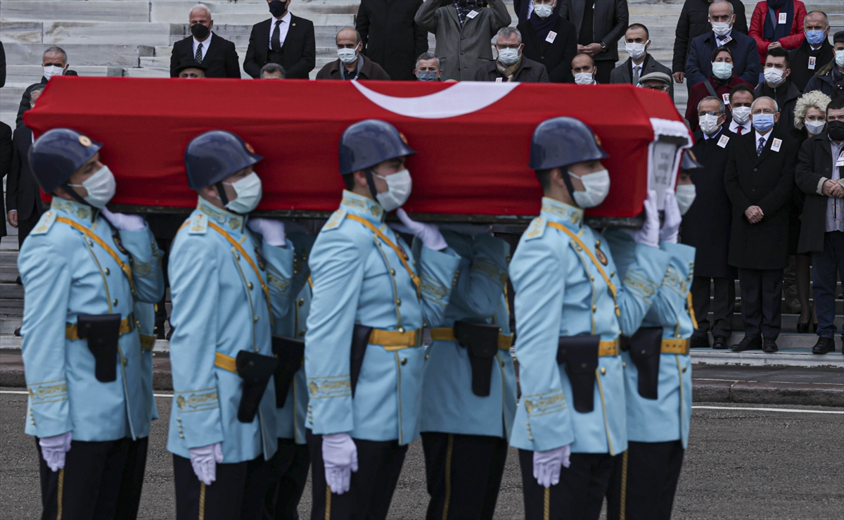 Eski Ordu Milletvekili Sanioğlu için Meclis'te cenaze töreni düzenlendi